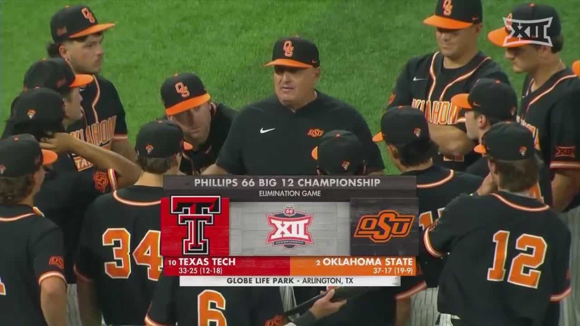 Big 12 Baseball Championship Teams Standings