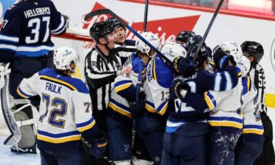 Blues Vs Jets Game 6 Hockey Playoff
