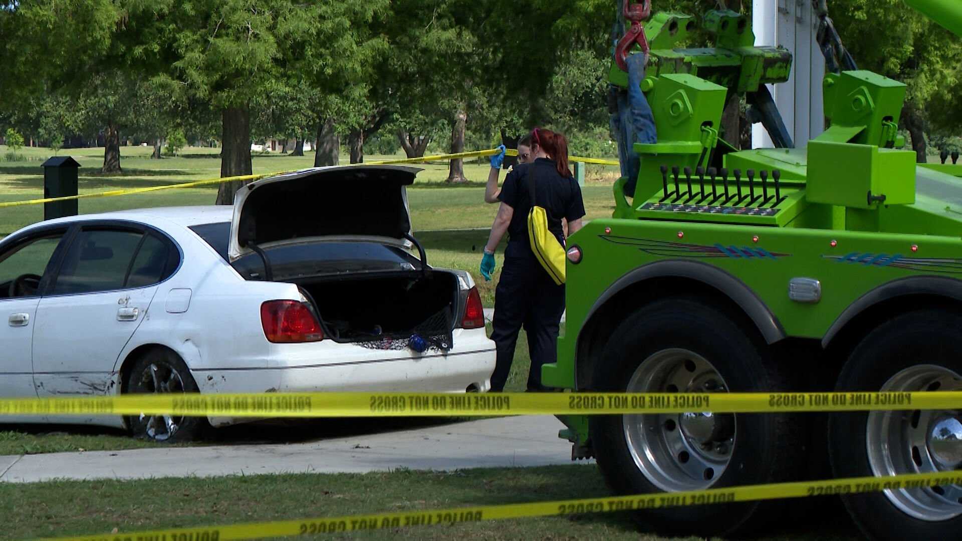Body Recovered Submerged Vehicle New Orleans