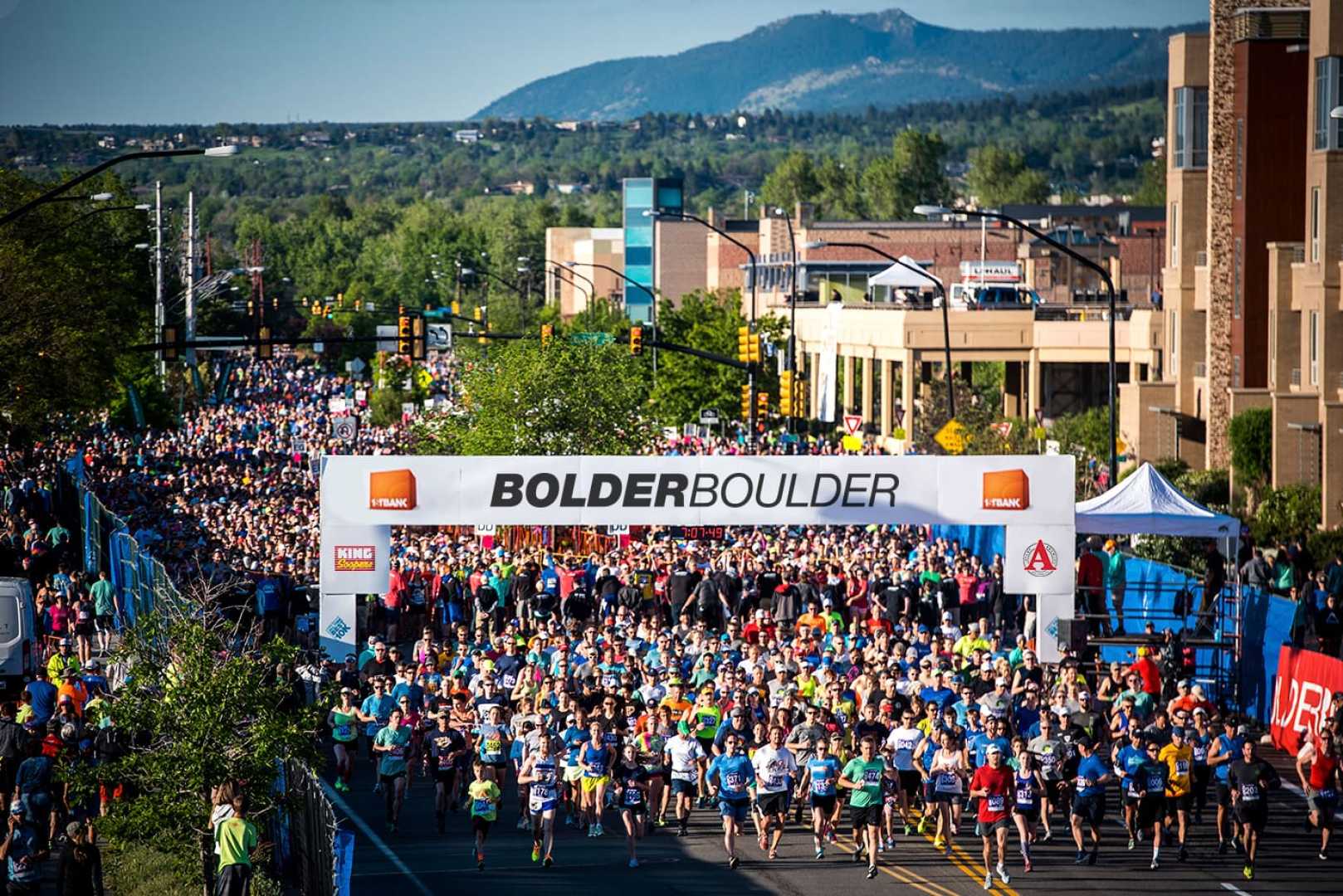 Bolder Boulder Running Event