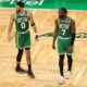 Boston Celtics Jayson Tatum Jaylen Brown