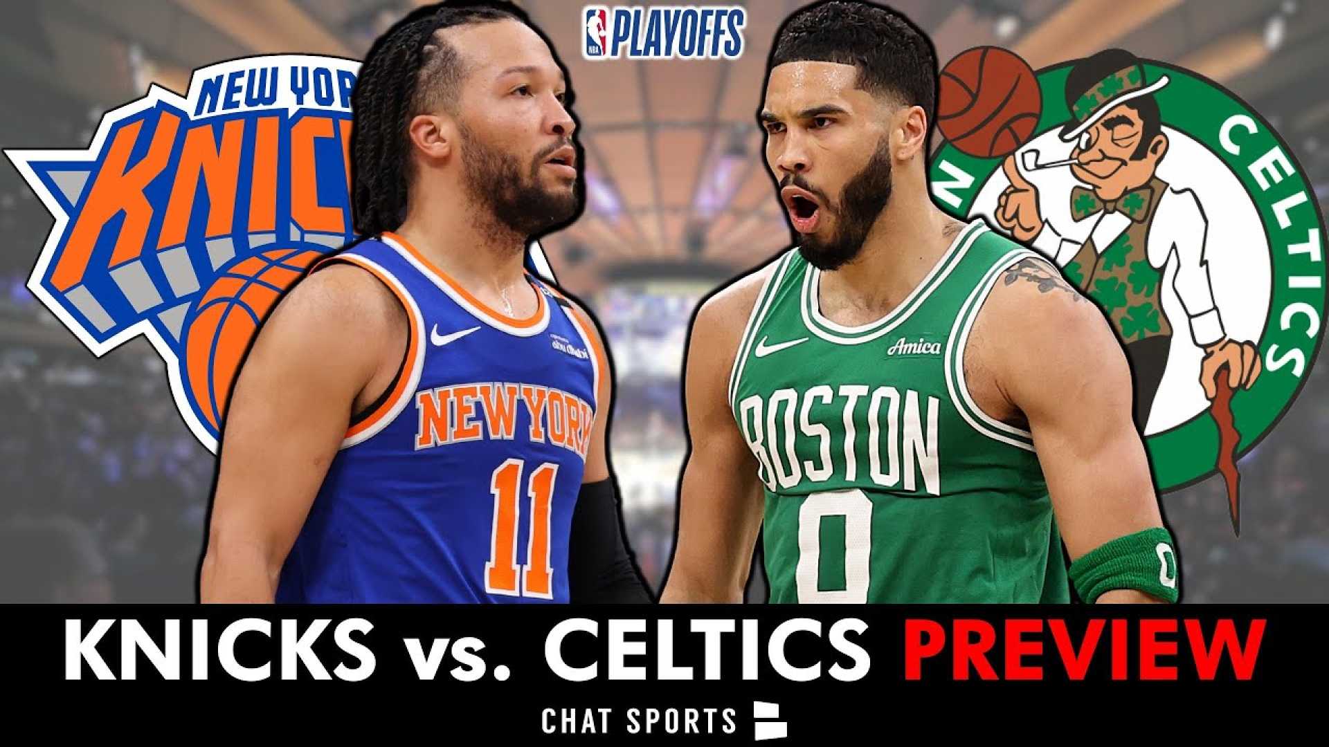 Boston Celtics Vs New York Knicks Playoff Basketball