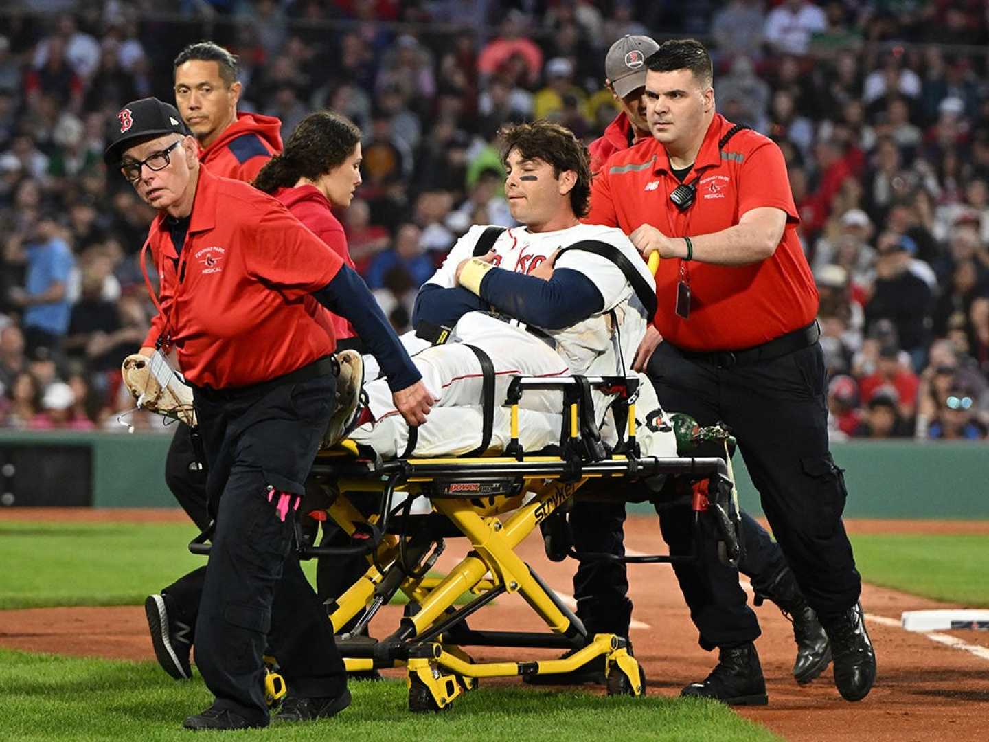 Boston Red Sox First Base Triston Casas Injury