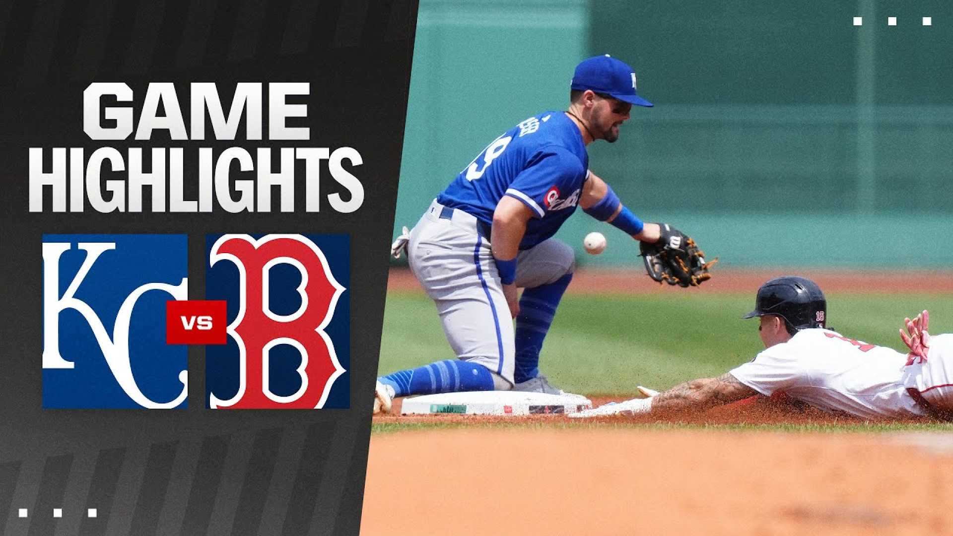 Boston Red Sox Kansas City Royals Baseball Game