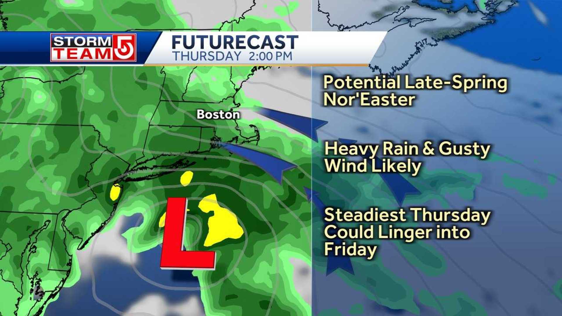 Boston Weather Forecast Nor'easter
