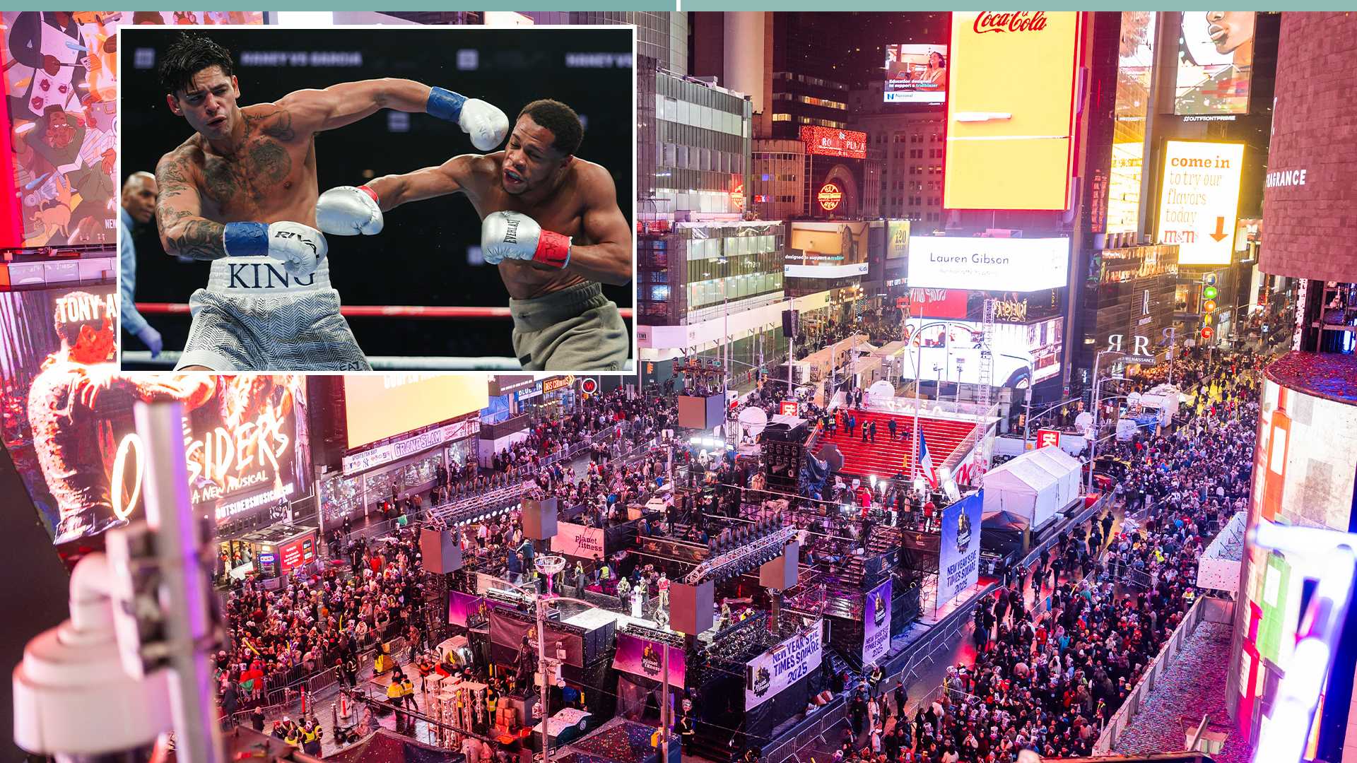 Boxing Events Times Square Weekend