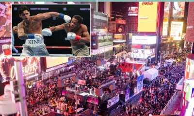 Boxing Matches Times Square