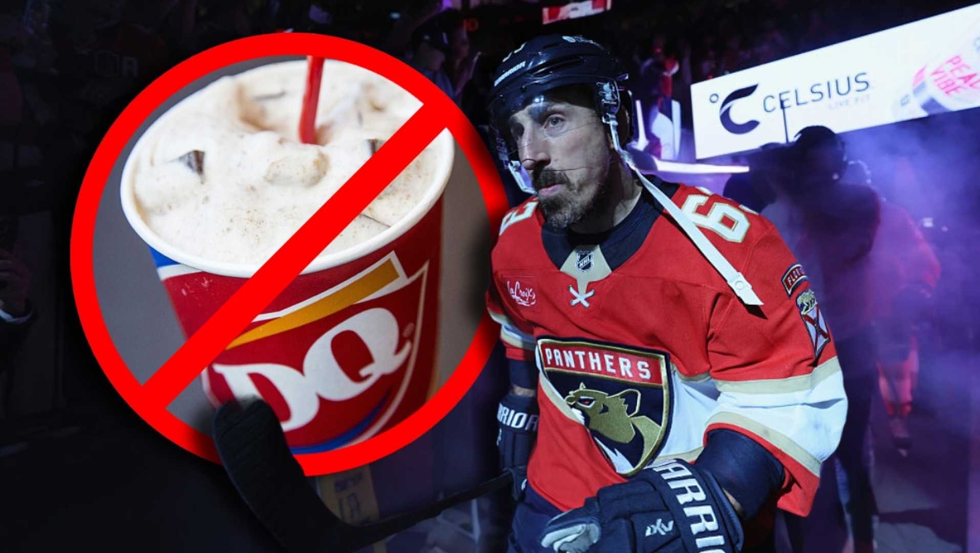 Brad Marchand Eating Honey During Game