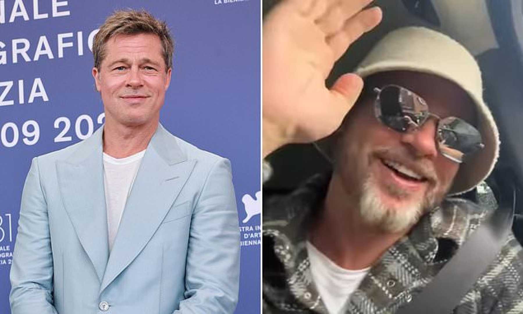Brad Pitt Buzz Cut 2025