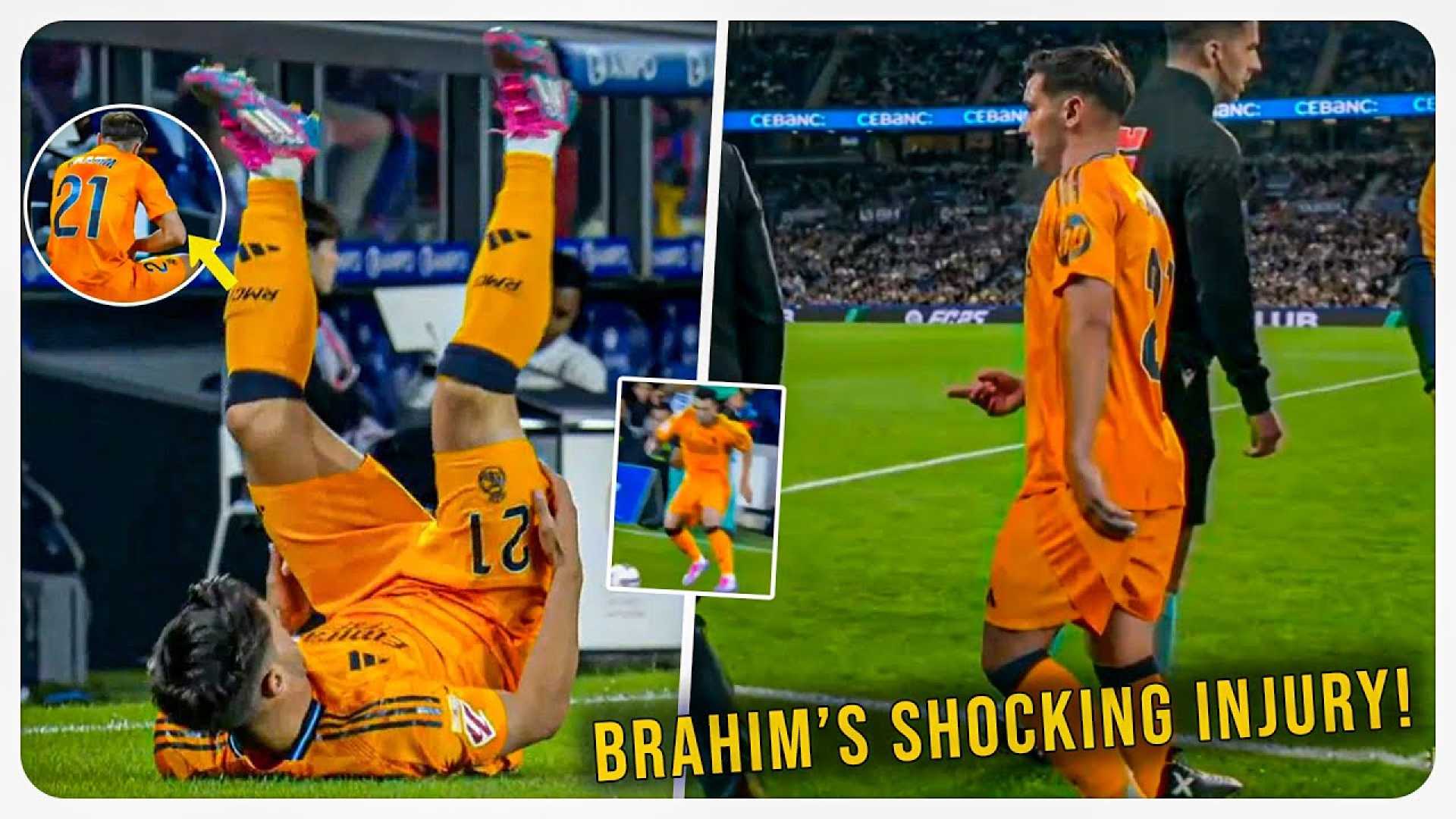 Brahim Diaz Real Madrid Injury