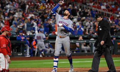 Brandon Nimmo New York Mets Baseball Game