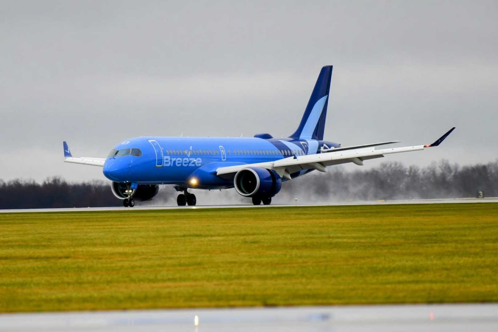 Breeze Airways Flights Akron Canton Airport