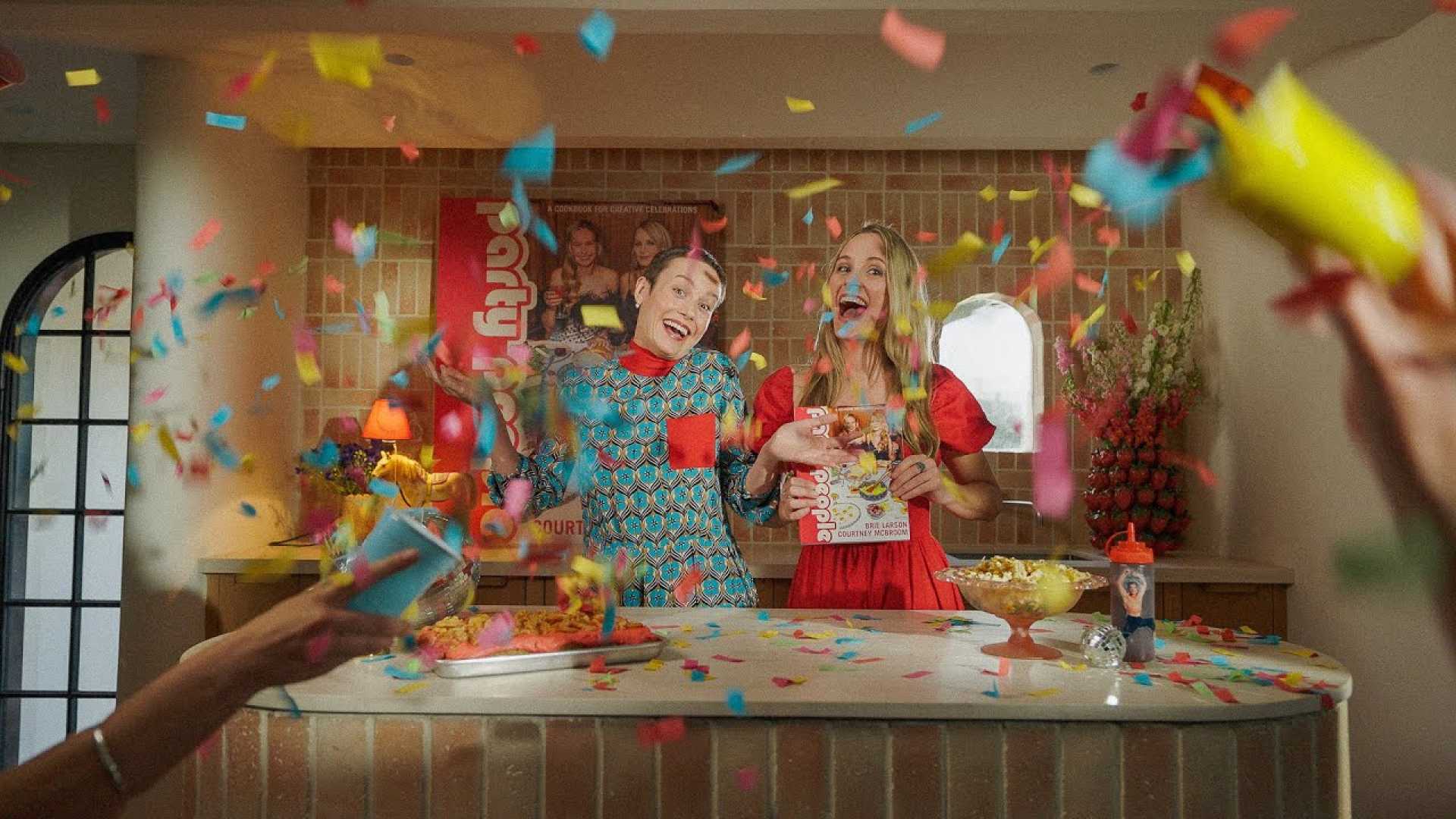 Brie Larson Cookbook Party People
