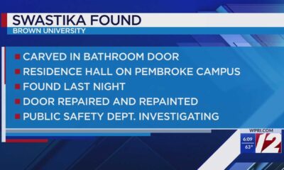 Brown University Dorm Bathroom Swastika