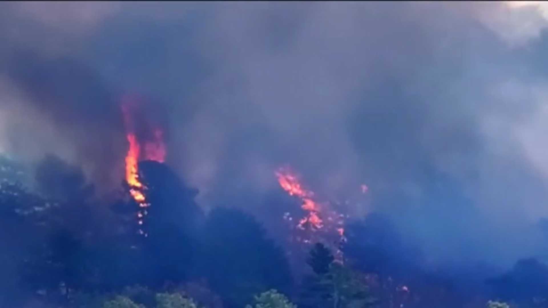 Brush Fire Joint Base Cape Cod
