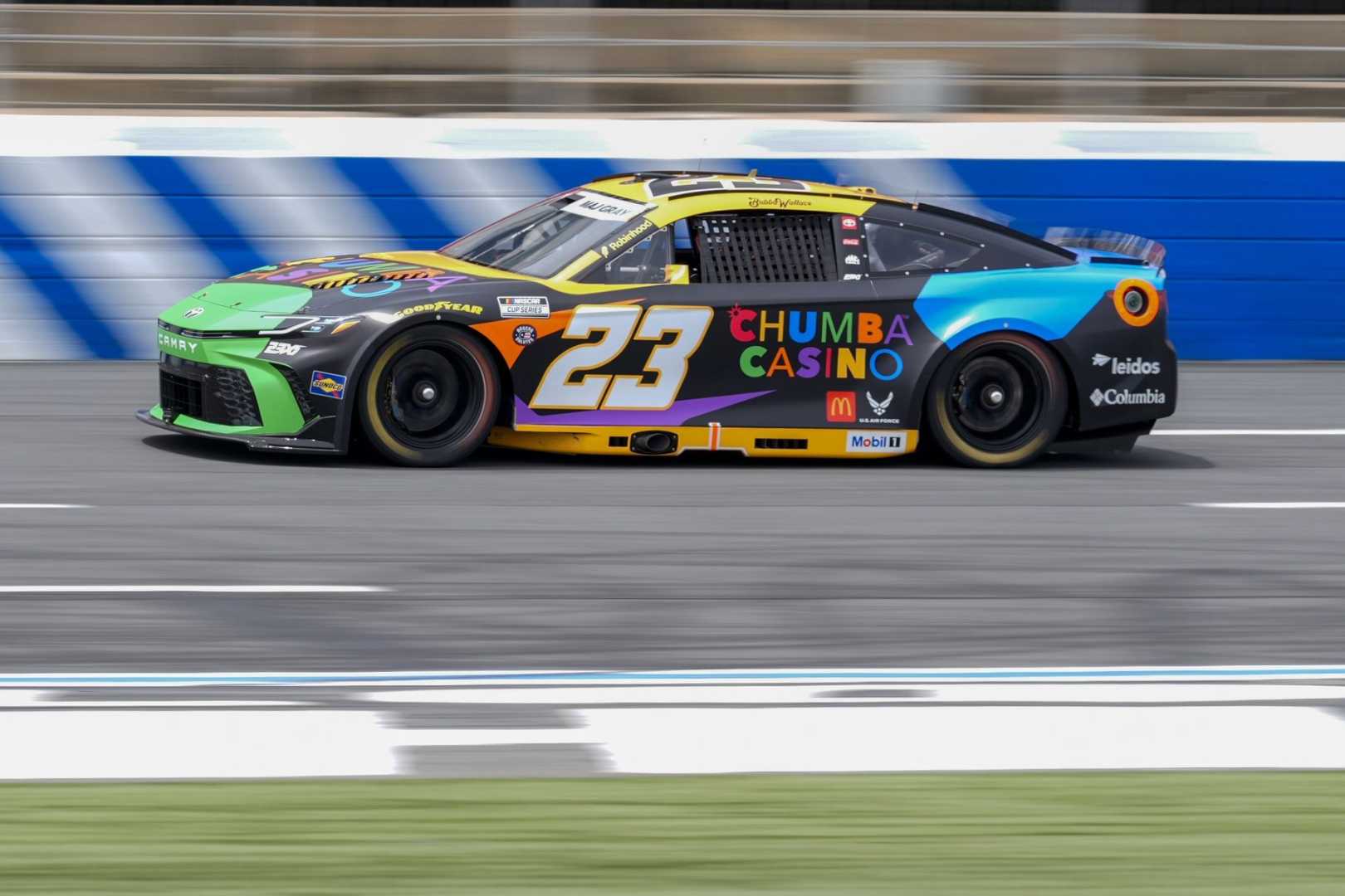 Bubba Wallace Coca Cola Charlotte Motor Speedway