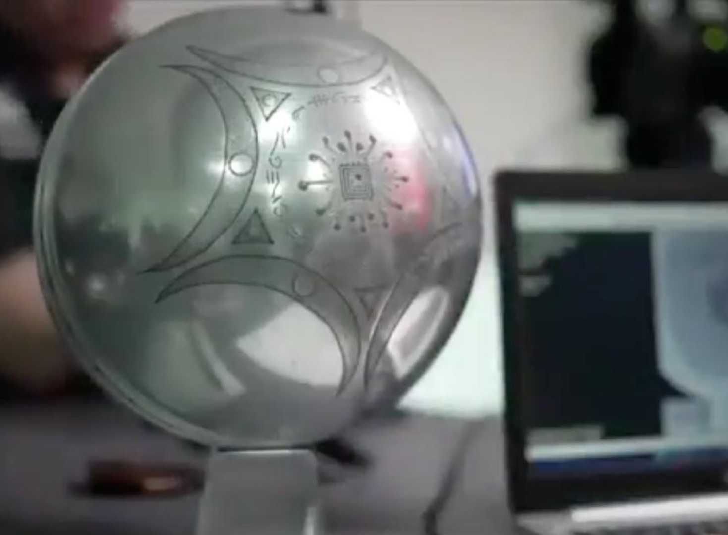 Buga Colombia Ufo Metal Sphere