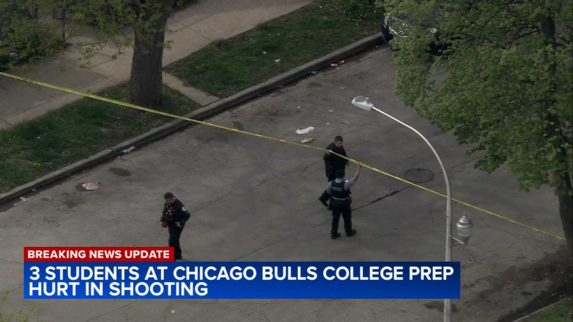 Bulls College Prep Chicago Shooting Scene