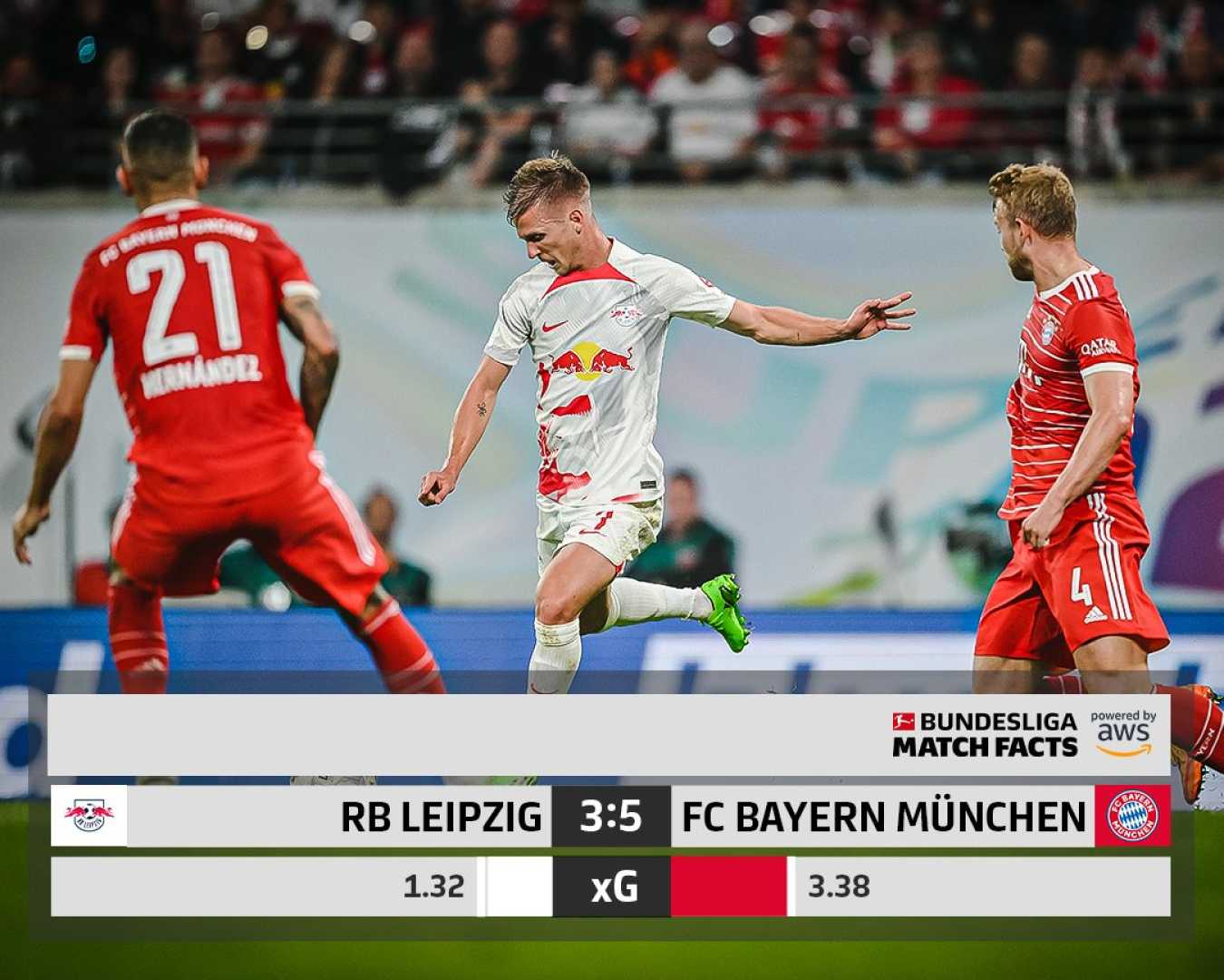 Bundesliga Football Match Bayern Leipzig