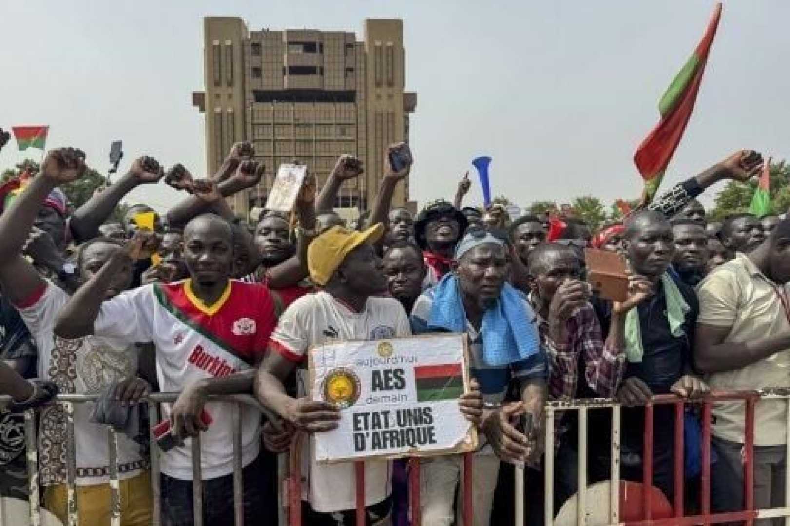 Burkina Faso Pro Junta Rally October 2023