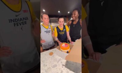 Caitlin Clark Indiana Fever Training Camp Celebration
