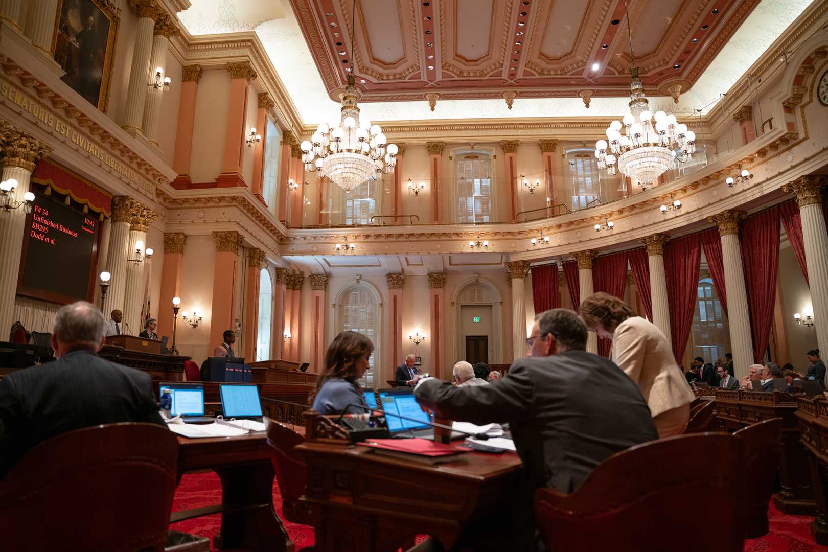 California Capitol Building Assembly Debate