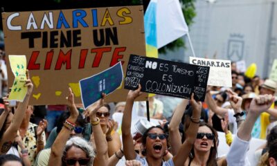 Canary Islands Tourism Protest