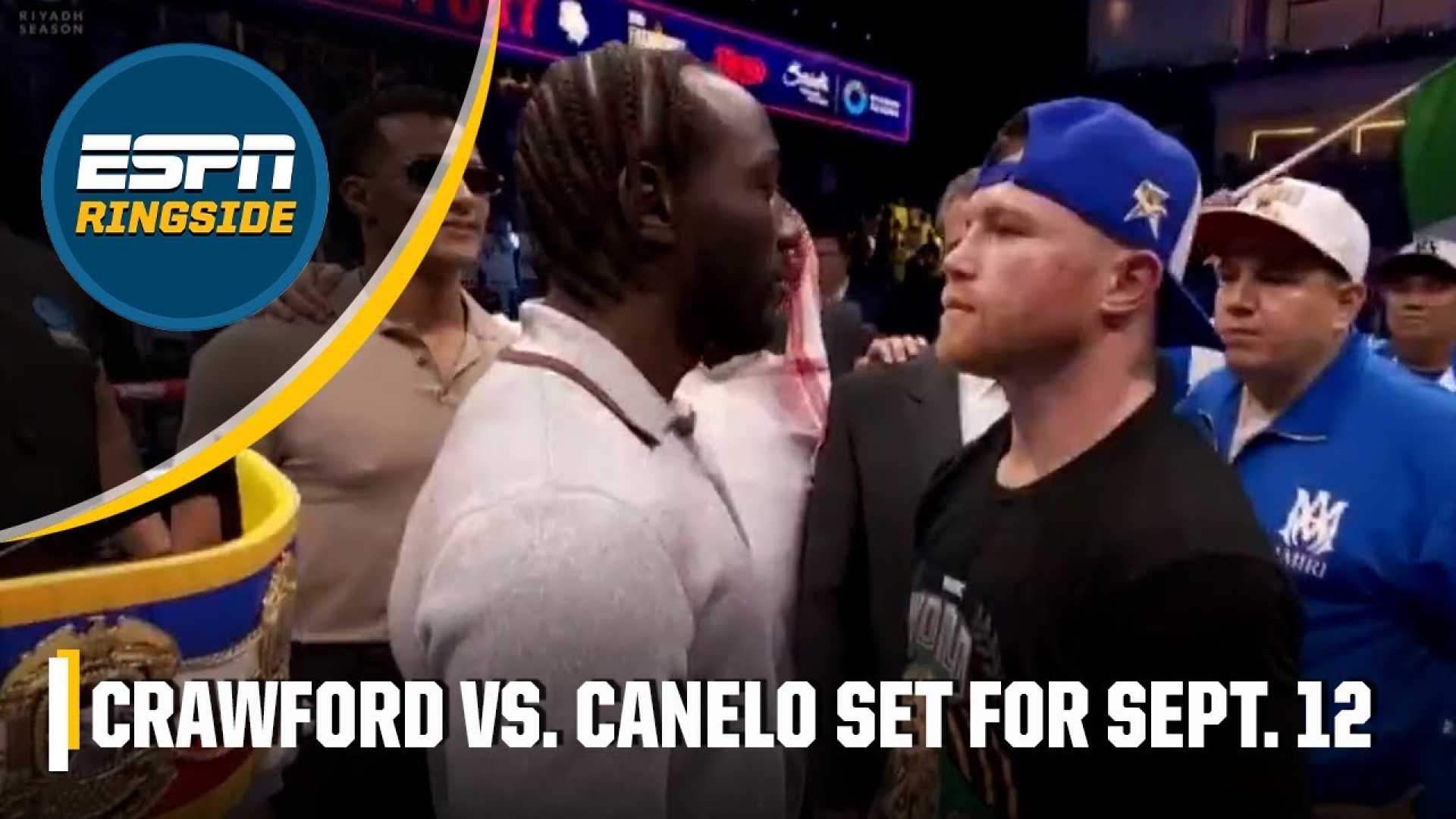Canelo Alvarez Terence Crawford Fight Announcement