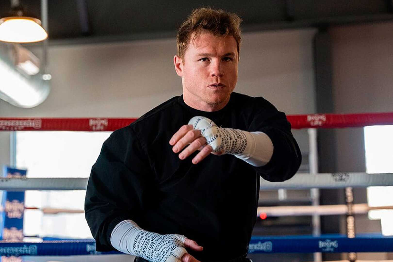 Canelo Álvarez Boxing Training Ring