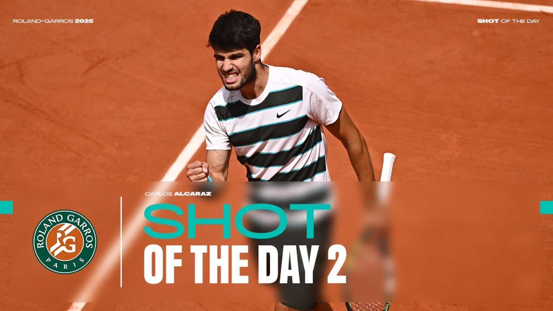Carlos Alcaraz Roland Garros 2025