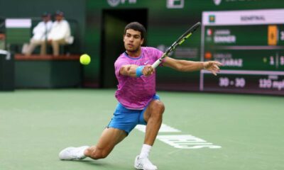 Carlos Alcaraz Tennis Match