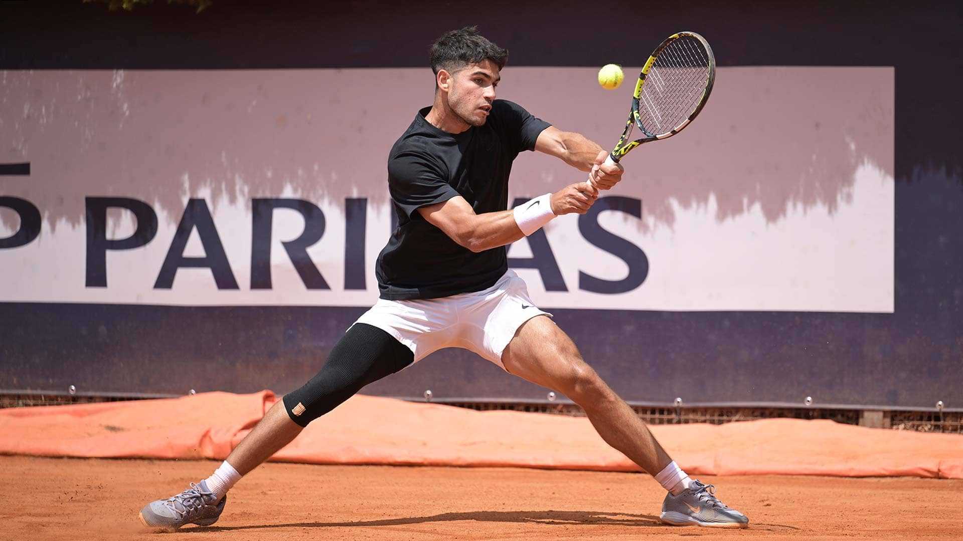 Carlos Alcaraz Tennis Rome Masters 2025
