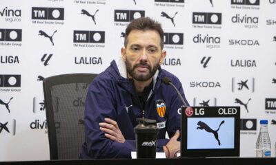 Carlos Corberán Valencia Cf Coach Press Conference