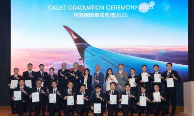 Cathay Pacific Cadet Pilots Graduation