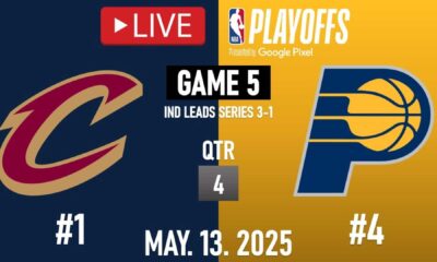 Cavaliers Vs Pacers Nba Playoff Game