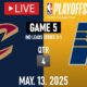 Cavaliers Vs Pacers Nba Playoff Game