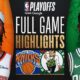 Celtics Knicks Game 5 Highlights