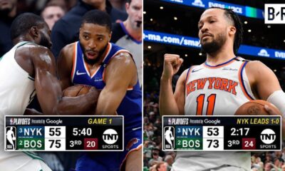 Celtics Knicks Nba Playoffs Game 1 2