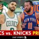 Celtics Knicks Playoff Basketball