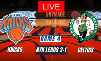 Celtics Knicks Playoff Basketball Game 4