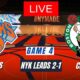 Celtics Knicks Playoff Basketball Game 4