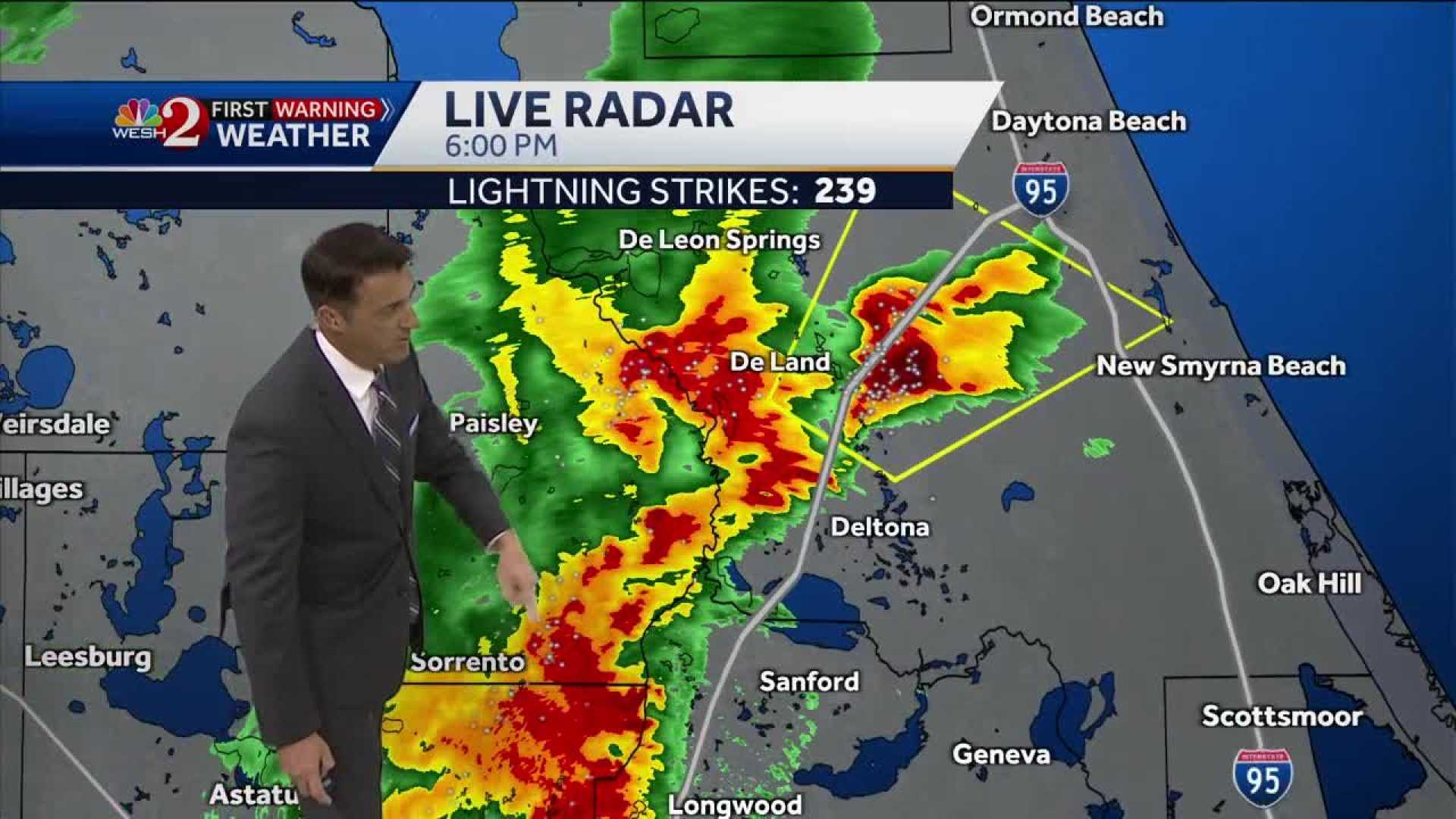Central Florida Hail Storm Forecast