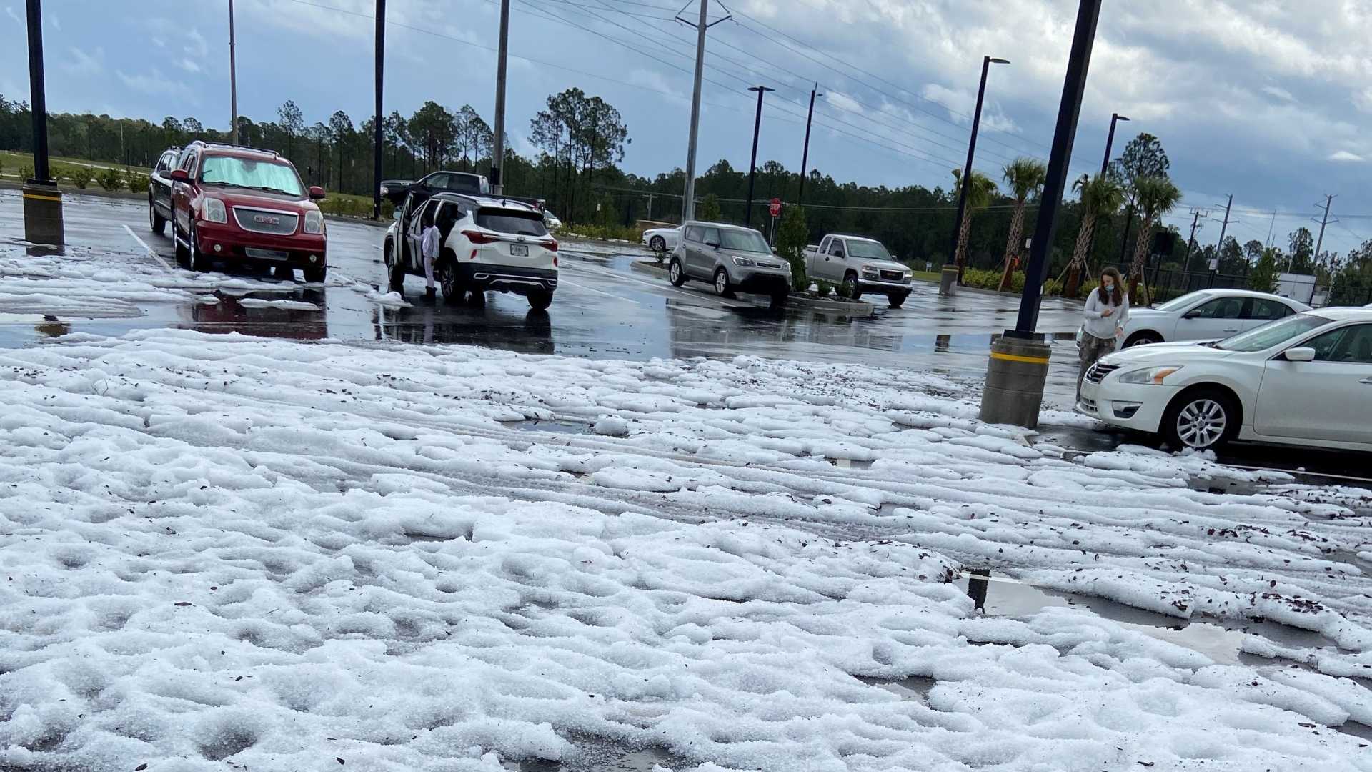 Central Florida Weather Severe Storms Hail