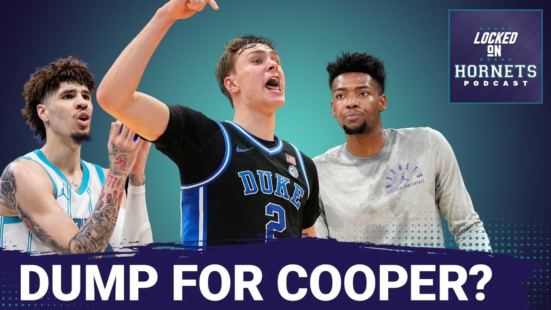 Charlotte Hornets Lamelo Ball Cooper Flagg