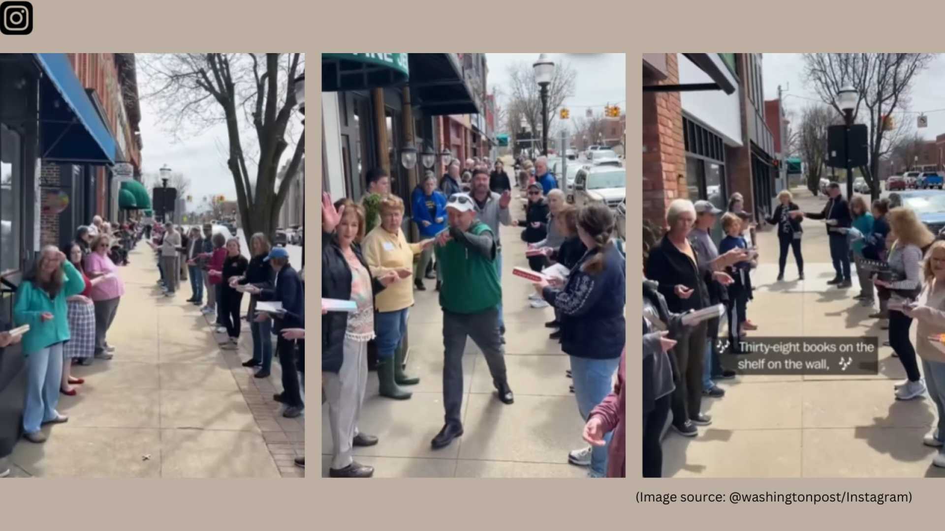 Chelsea Michigan Bookstore Volunteers Moving Books