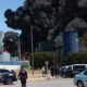 Chemical Fire In Seville Spain