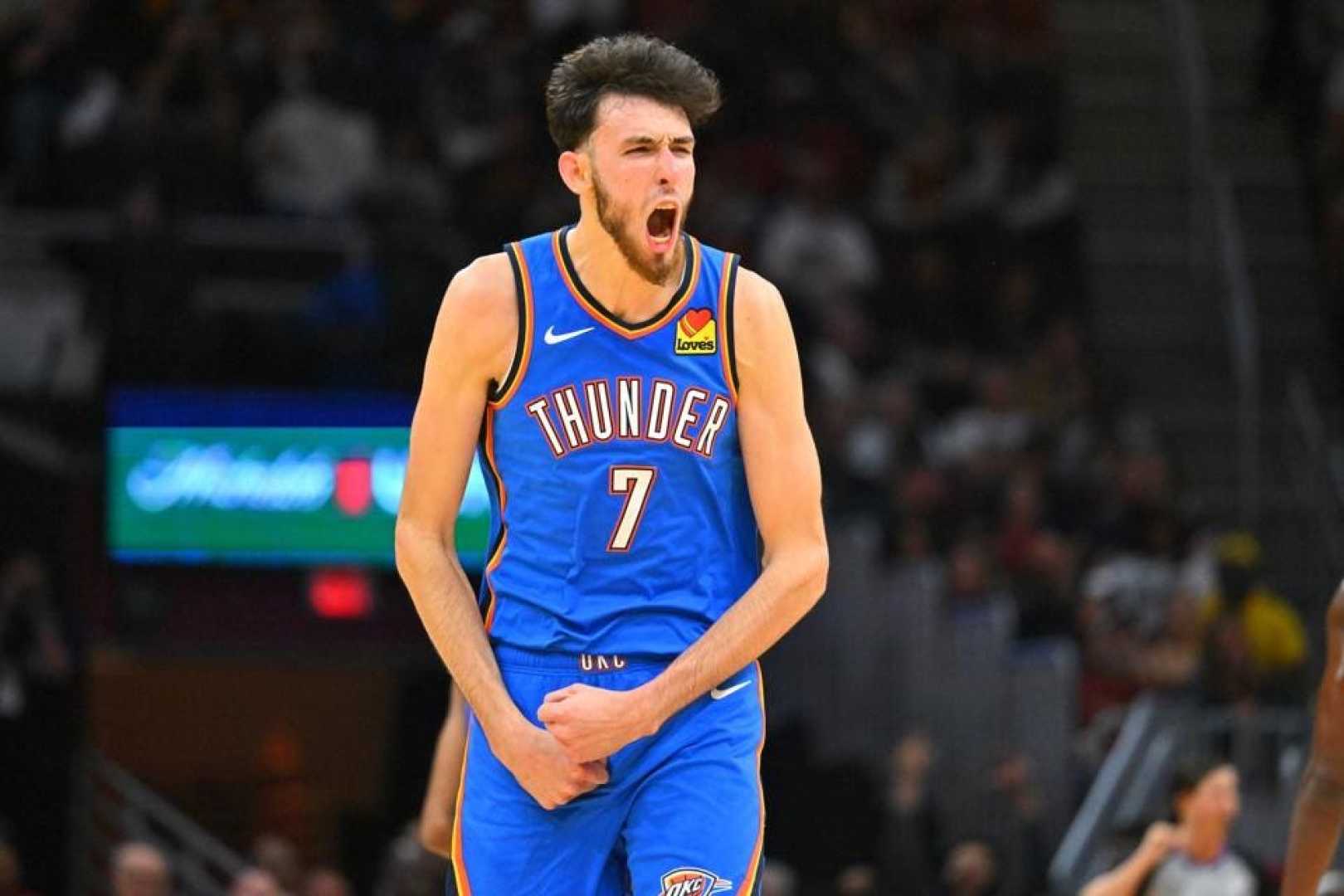 Chet Holmgren Oklahoma City Thunder Basketball