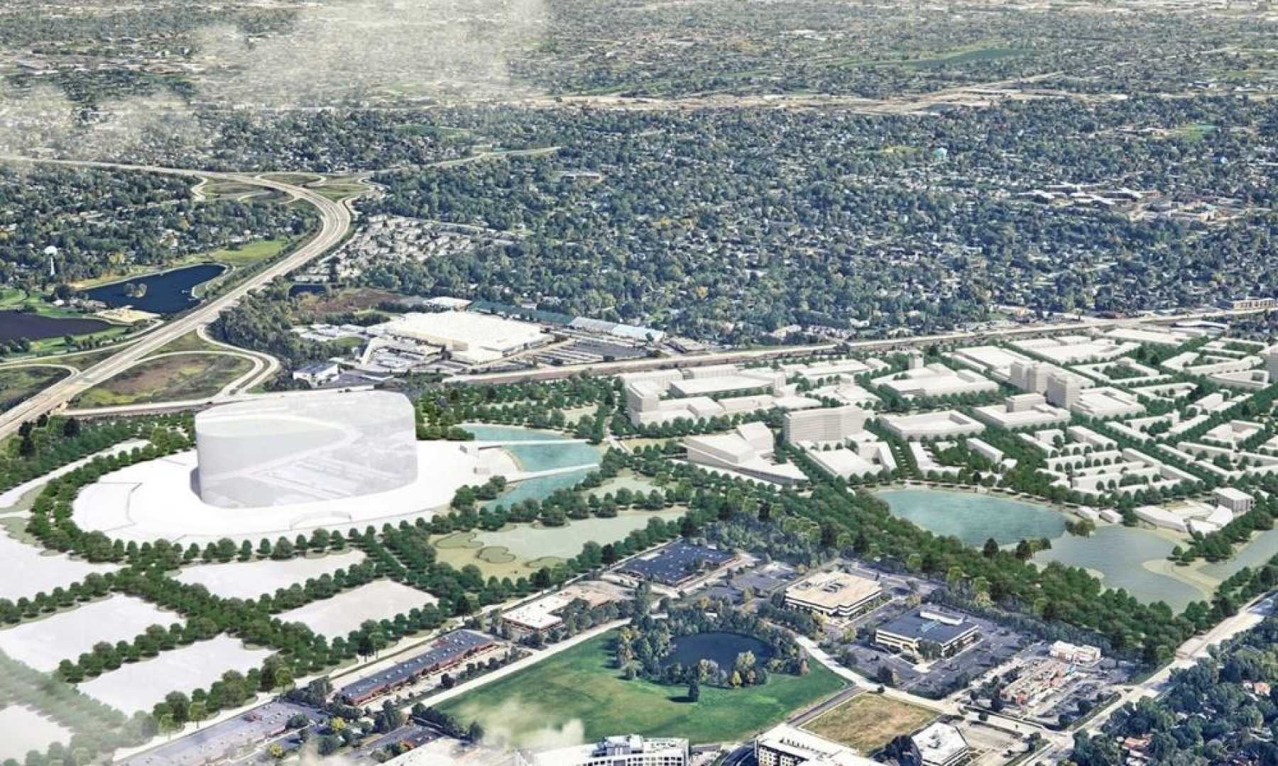 Chicago Bears Arlington Heights Stadium Proposal