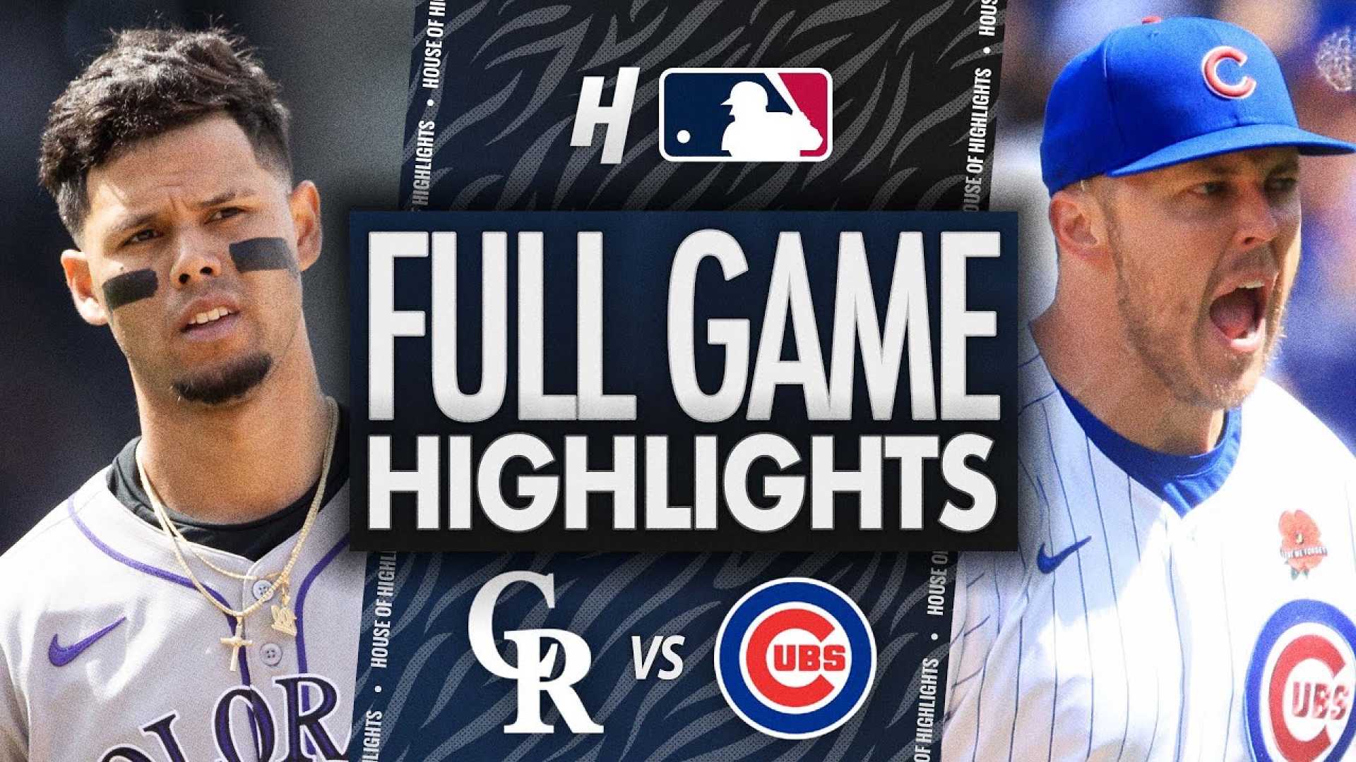 Chicago Cubs Vs Colorado Rockies Game