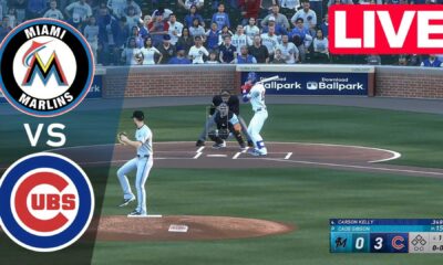 Chicago Cubs Vs Miami Marlins Baseball Matchup